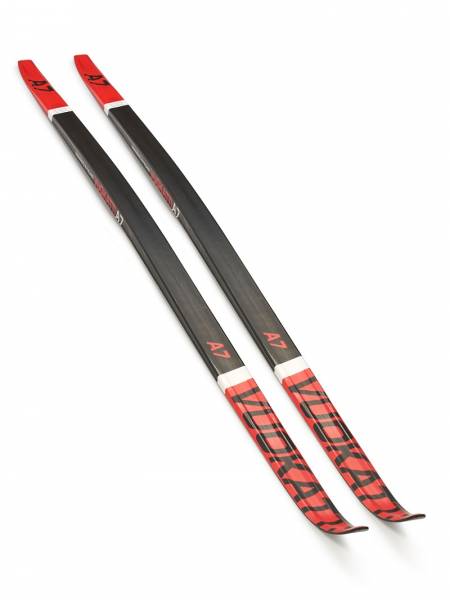 Лыжи беговые VUOKATTI Black/Red 160см-180см