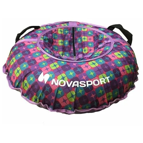 Тюбинг NovaSport 90см CH030.090 без камеры ткань цвет в ассортименте